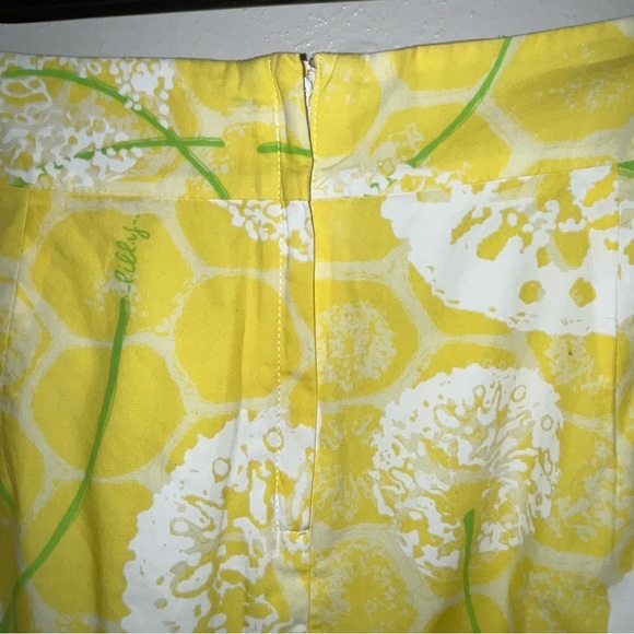 Lilly Pulitzer Dandelion Marti Skirt Women’s Size 2 - Picture 6 of 10